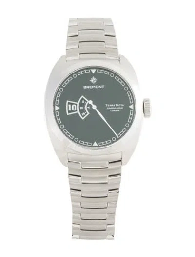 Pre-owned Bremont Terra Nova 40.5 Jumping Hour Watch, 40mm In Multi