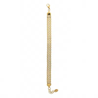 Brenda Grands Women's Braided Band Bracelet In Gold