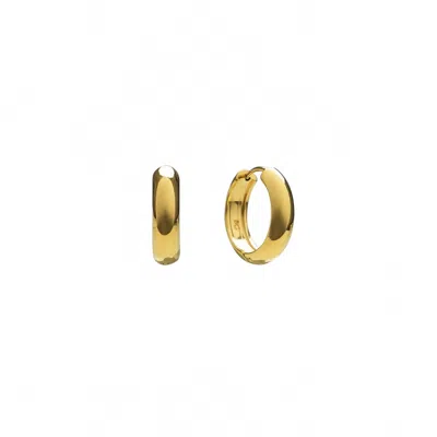 Brenda Grands Women's Everyday Hoop Earrings In Gold