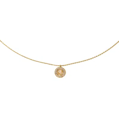 Brenda Grands Women's Sun Opal 270 Necklace In Gold