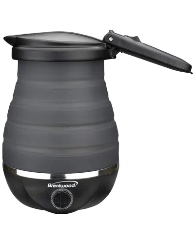 Brentwood 0.8l Dual Voltage Travel Kettle In Black