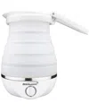 Brentwood 0.8qt Dual Voltage Travel Kettle In White