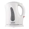 Brentwood 1.0 Liter Cordless Plastic Tea Kettle In White In White