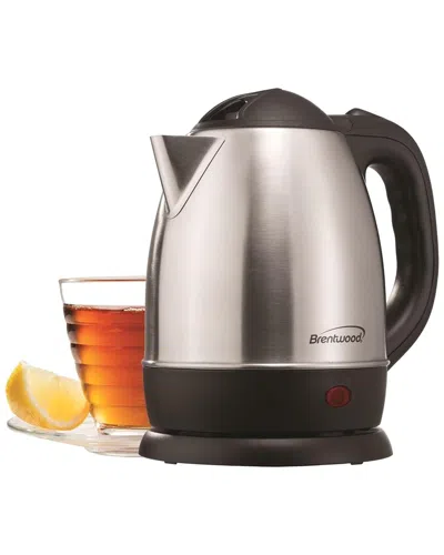 Brentwood 1.2 Liter Stainless Steel Tea Kettle Model In Black