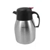 Brentwood 1.2l Vacuum S/s Coffee Pot In Silver