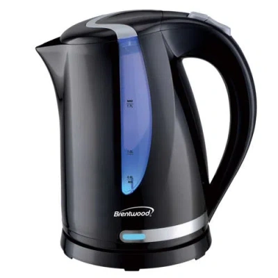 Brentwood 1.7l 1100w 360 Cordless Electric Kettle In Black
