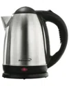Brentwood 1.7l Stainless Steel Electric Kettle In Black