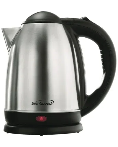 Brentwood 1.7l Stainless Steel Electric Kettle In Silver