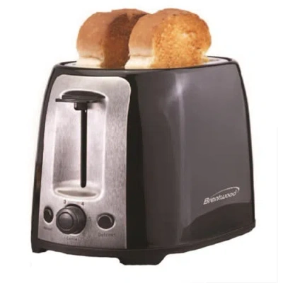 Brentwood 2 Slice Cool Touch Toaster In Silver