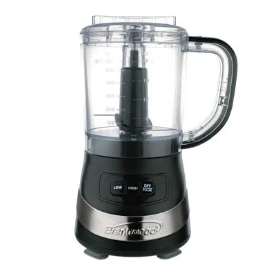Brentwood 3-cup Food Processor In Black