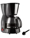 Brentwood 4 Cup Coffee Maker In Black