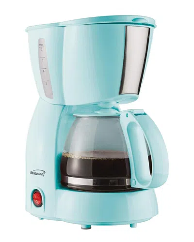 Brentwood 4 Cup Coffee Maker In Blue