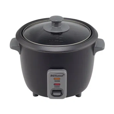Brentwood 4 Cup Rice Cooker In Black