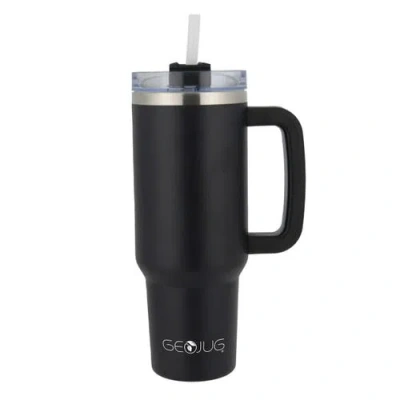 Brentwood 40oz Insulated Stainless Steel Tumbler Cup In Black