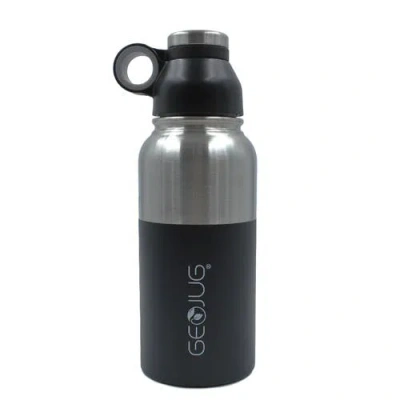 Brentwood 40oz Stainless Steel Vacuum Insulated Water Bottle In Black