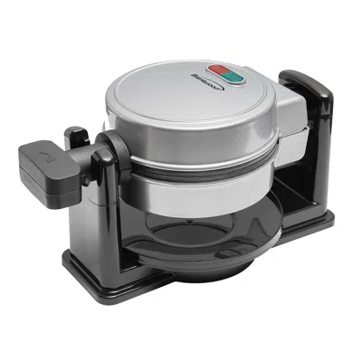 Brentwood 5-inch Non-stick Flip Belgian Waffle Maker In Silver