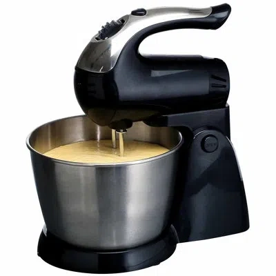 Brentwood 5 Speed 3 Qt. Stand Mixer In Black