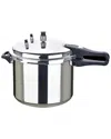 Brentwood 5.8l Aluminum Pressure Cooker In Silver