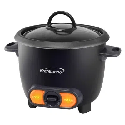 Brentwood 6 Cup Rice Cooker In Black