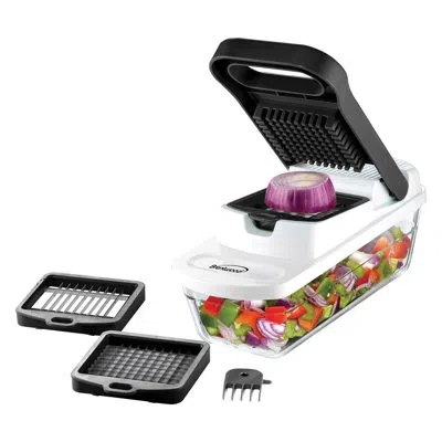 Brentwood 7 - Piece Chopper / Dicer Set In Black