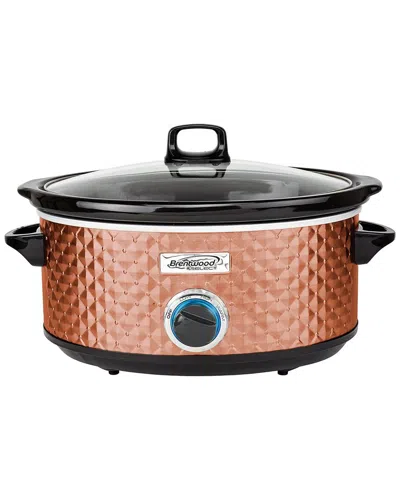 Brentwood 7qt Slow Cooker In Black