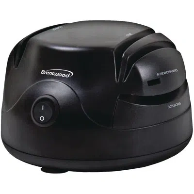Brentwood Appliances 2 Stage Electric Knife Sharpener In Black