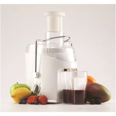 Brentwood Appliances 350 ml Centrifugal Juicer In White