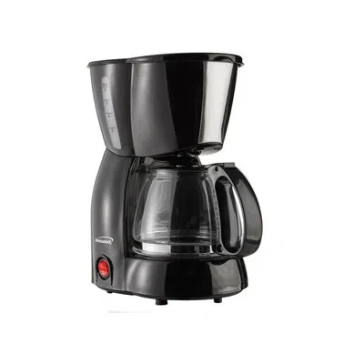 Brentwood Appliances 4-cup Coffee Maker In Black