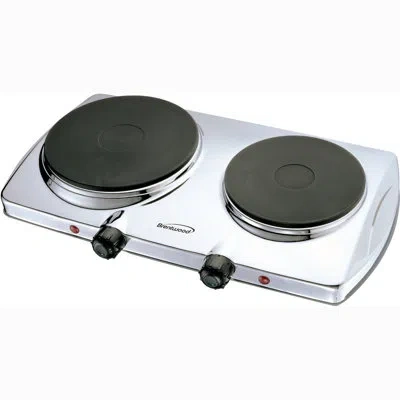 Brentwood Appliances Electric Double Hotplate