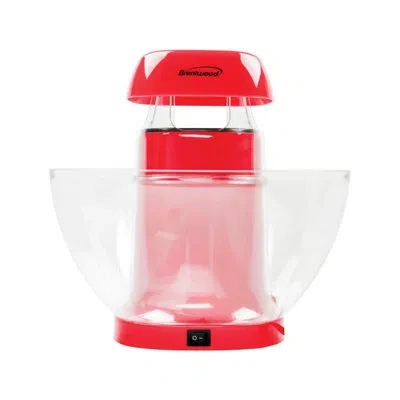 Brentwood Appliances Jumbo 24 Cup Hot Air Popcorn Maker In Red