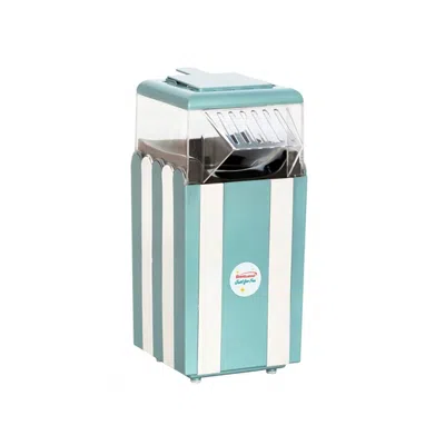 Brentwood Classic Striped 8 Cup Hot Air Popcorn Maker In Blue Classic Striped 8 Cup Hot Air Popcorn Maker In Blue In Multi