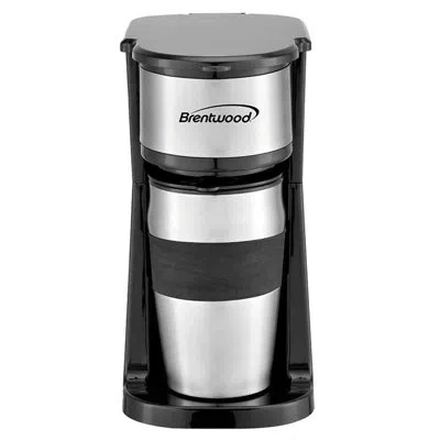 Brentwood Coffee & Espresso Maker In Silver;black