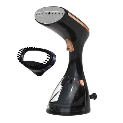 Brentwood ® Corded 1,200-watt Portable Handheld Steamer For Clothes With Stainless Steel Soleplate, Mpi-42bk In Black