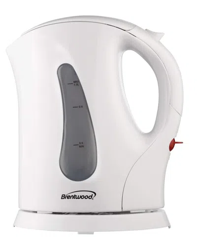 Brentwood Cordless 1l Electric Kettle In White