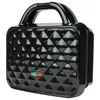 Brentwood Couture Purse Non-stick Dual Waffle Maker In Black With Indicator Lights In Black