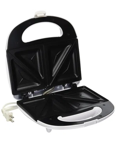Brentwood Dual Sandwich Maker In Black