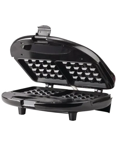 Brentwood Dual Waffle Maker In Black