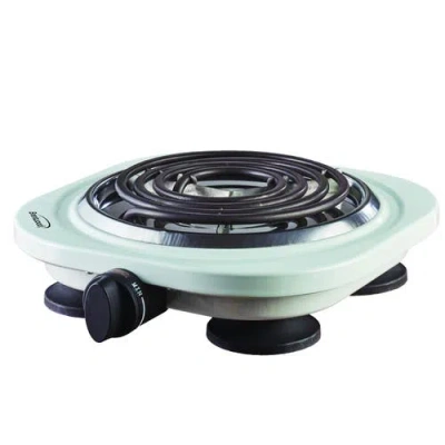 Brentwood Electric 1000w Single Burner In White