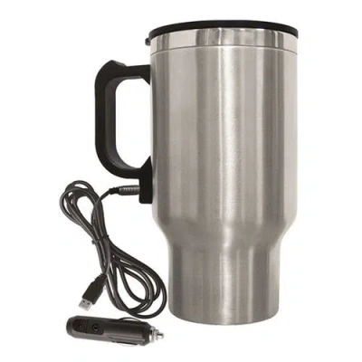 Brentwood Electric Coffee Mug With Wire Car Plug In Black