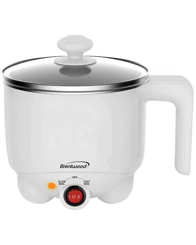 Brentwood Electric Hot Pot In White