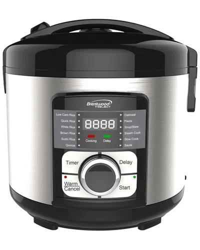 Brentwood Electric Multi-cooker In Silver