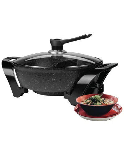 BRENTWOOD BRENTWOOD ELECTRIC NON-STICK 6QT SHABU SHABU POT