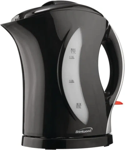 Brentwood Electric Plastic Kettle In Black