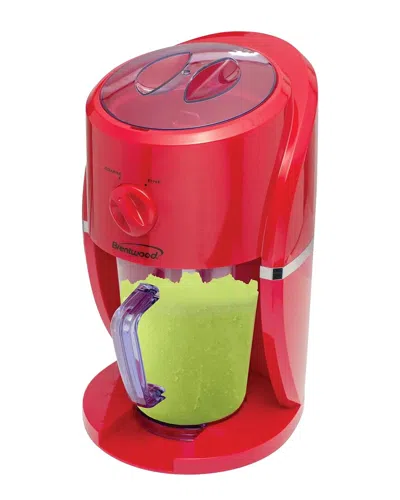 Brentwood Frozen Drink Machine In Red