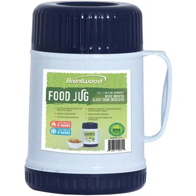 Brentwood Ft-12 40.5 oz Food Jug, White In Multi
