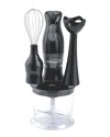 Brentwood Hand Blender & Food Processor In Black