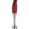 Brentwood Hb-33r 2-speed Hand Blender, Red In Red