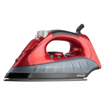 Brentwood Iron With Vertical Steam Technology In Red