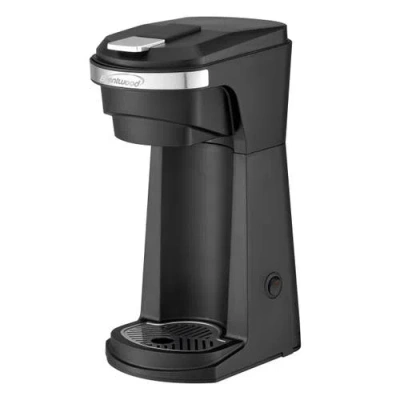 Brentwood K-cup Single Serve Coffee Maker W/ Reusable Filter In Black