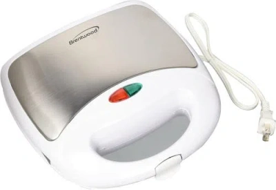 Brentwood Panini Press In White